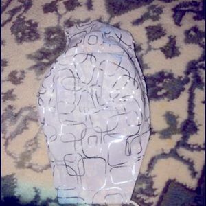 White/Silver Face Mask